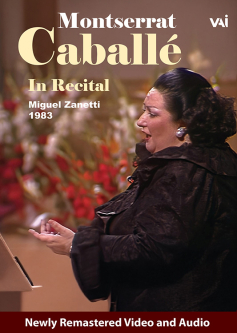 Montserrat Caballe in Recital, 1983 — NEWLY RESTORED! (DVD)
